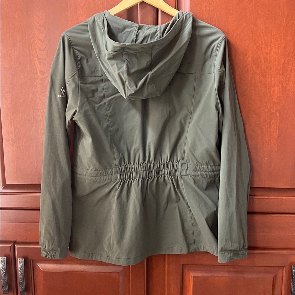 Eddie Bauer Travex Olive Green Coat - Picture 9 of 13